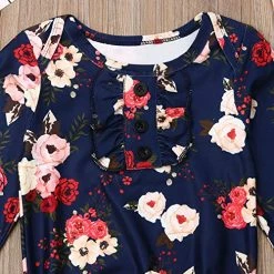 Cheap 🔔 Newborn Baby Long Sleeve Knotted Floral New Coming Home Outfit Toddler Clothes Aa1 Blue 😍 10 Cheap 🔔 Newborn Baby Long Sleeve Knotted Floral New Coming Home Outfit Toddler Clothes Aa1 Blue 😍 -Sleepwear & Robes Sales 61hhcmDpP9L