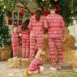 Cheapest ⌛ PATPAT Family 🎄 Christmas Pjs Matching Sets Reindeer And Snowflake Patterned Sleepwear Xmas PJS Set For Couples And Kids 😉 -Sleepwear & Robes Sales 61ljI4vZfzL